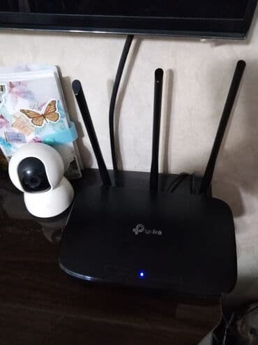 Продам б/у Wi-Fi роутер Тp-link Tl-WR940N,скорость до 450Мб/с. В at lalafo.kg Продам б/у Wi-Fi роутер Тp-link Tl-WR940N,скорость до 450Мб/с. В