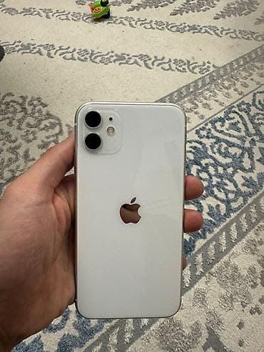 IPhone 11, Б/у, Белый at lalafo.kg IPhone 11, Б/у, Белый