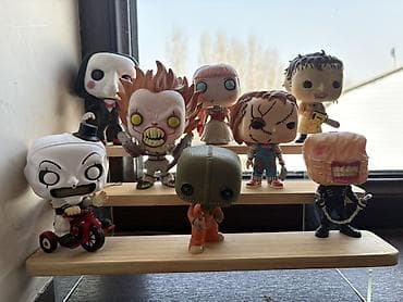 Коллекция фигурок Funko Pop! по мотивам хоррор-франшиз. Состав набора at lalafo.kg Коллекция фигурок Funko Pop! по мотивам хоррор-франшиз. Состав набора