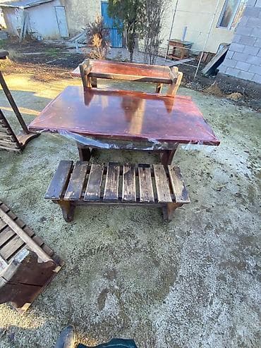 Комплект стол и стулья сатылат баасы 5000 сом ( стол 1 шт стулья 2 шт) at lalafo.kg Комплект стол и стулья сатылат баасы 5000 сом ( стол 1 шт стулья 2 шт)