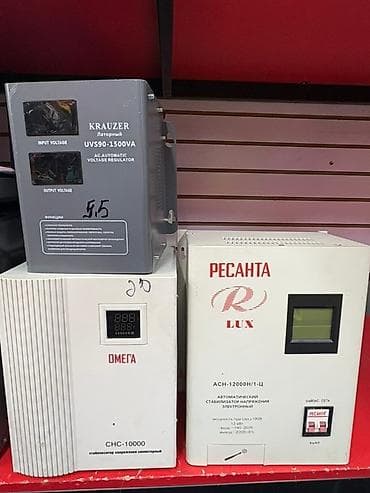 Стабилизатор напряжения, Однофазные at lalafo.kg Стабилизатор напряжения, Однофазные