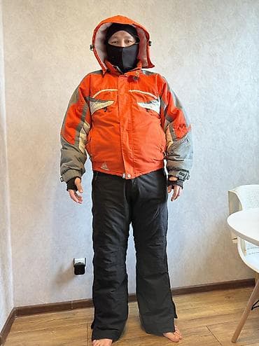 Костюм, XL, Б/у, С утеплителем, Вентиляционные клапаны, Манжеты на рукавах, Штаны с подтяжками at lalafo.kg Костюм, XL, Б/у, С утеплителем, Вентиляционные клапаны, Манжеты на рукавах, Штаны с подтяжками