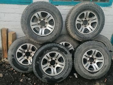 Колеса в сборе 215 / 75 / R 15, Зима, Внедорожные (АТ/МТ), Литые, отверстий - 5 at lalafo.kg Колеса в сборе 215 / 75 / R 15, Зима, Внедорожные (АТ/МТ), Литые, отверстий - 5