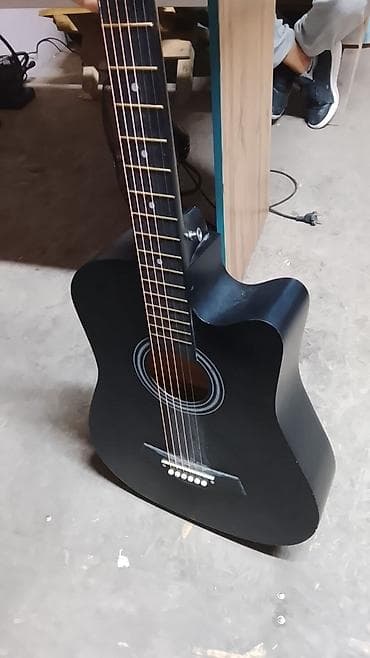 Акустическая гитара Desten, цвет матовый черный - Корпус формата at lalafo.kg Акустическая гитара Desten, цвет матовый черный - Корпус формата
