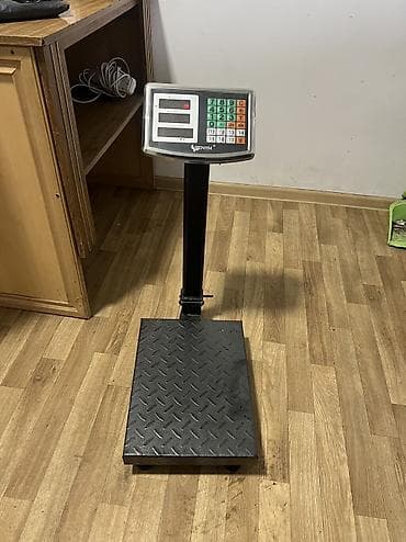 Напольные весы Электронные, Металл, Более 200 кг at lalafo.kg Напольные весы Электронные, Металл, Более 200 кг