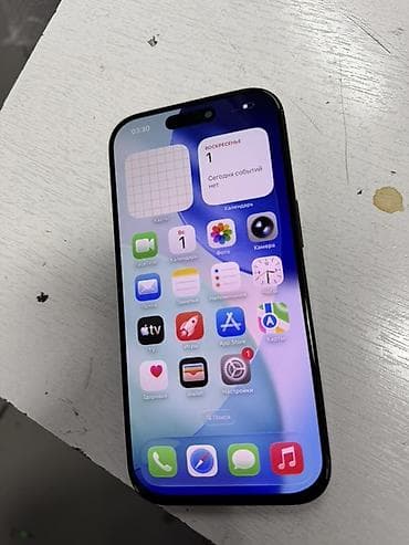 IPhone 16 Pro, Б/у, 256 ГБ, Черный, Коробка, 91 % at lalafo.kg IPhone 16 Pro, Б/у, 256 ГБ, Черный, Коробка, 91 %