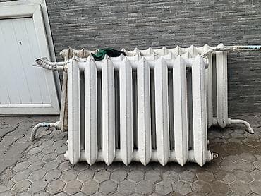 Чугунные батареи Б/у, Количество секций: 8 шт, Тип подключения: Боковое at lalafo.kg Чугунные батареи Б/у, Количество секций: 8 шт, Тип подключения: Боковое