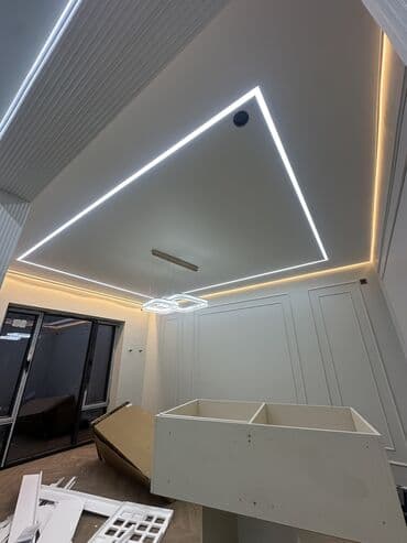 Монтаж потолков | Багет Больше 6 лет опыта at lalafo.kg Монтаж потолков | Багет Больше 6 лет опыта
