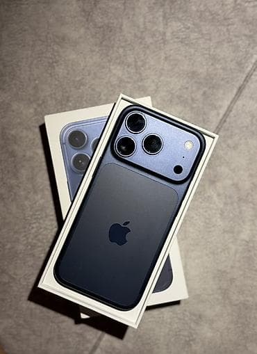 IPhone 17 Pro, 256 ГБ, Blue Titanium, Коробка, 99 % at lalafo.kg IPhone 17 Pro, 256 ГБ, Blue Titanium, Коробка, 99 %