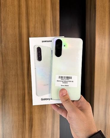 Samsung Galaxy A36, Б/у, 256 ГБ, цвет - Зеленый, 2 SIM at lalafo.kg Samsung Galaxy A36, Б/у, 256 ГБ, цвет - Зеленый, 2 SIM