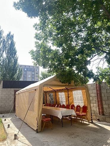 Продаю палатку просторная уличная шатровая палатка для мероприятий. - at lalafo.kg Продаю палатку просторная уличная шатровая палатка для мероприятий. -