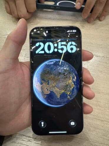 IPhone 15 Pro, Б/у, 512 ГБ, Natural Titanium, Чехол at lalafo.kg IPhone 15 Pro, Б/у, 512 ГБ, Natural Titanium, Чехол