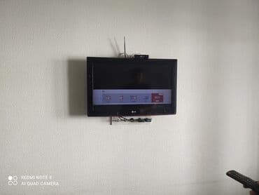 Установка телевизоров любого размера любой сложности, на любую стену at lalafo.kg Установка телевизоров любого размера любой сложности, на любую стену