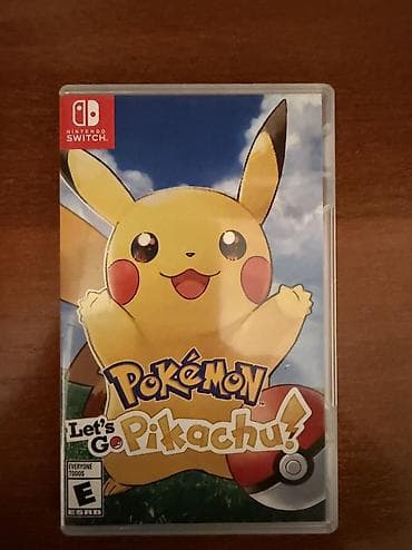 Продаю игры на Nintendo switch Pokémon let's go Pikachu - 2000 at lalafo.kg Продаю игры на Nintendo switch Pokémon let's go Pikachu - 2000