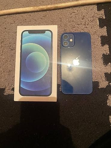 IPhone 12 mini, 64 ГБ, Синий, Коробка, 75 % at lalafo.kg IPhone 12 mini, 64 ГБ, Синий, Коробка, 75 %