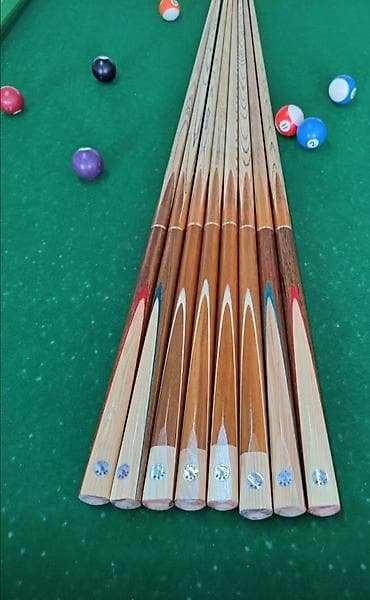 Бильярдный кий (цельный) из твердых пород древесины at lalafo.kg Бильярдный кий (цельный) из твердых пород древесины