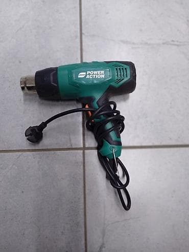 Технический фен Power Action - Сетевой термовоздуходув (тепловая at lalafo.kg Технический фен Power Action - Сетевой термовоздуходув (тепловая