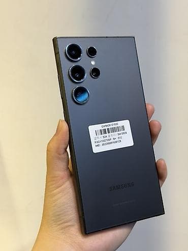 Samsung Galaxy S24 Ultra, Колдонулган, 512 ГБ, түсү - Боз, Бөлүп төлөө менен, 1 SIM, eSIM lalafo.kg да Samsung Galaxy S24 Ultra, Колдонулган, 512 ГБ, түсү - Боз, Бөлүп төлөө менен, 1 SIM, eSIM