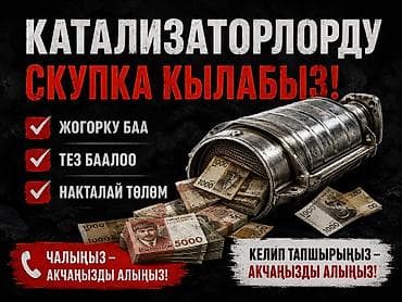 Катализатор алабыз, Катализатор, Скупка катализаторов Бишкек, Скупка lalafo.kg да Катализатор алабыз, Катализатор, Скупка катализаторов Бишкек, Скупка