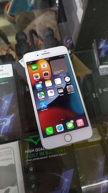 IPhone 7 Plus, Колдонулган, 128 ГБ, Күмүш, 99 % lalafo.kg да IPhone 7 Plus, Колдонулган, 128 ГБ, Күмүш, 99 %