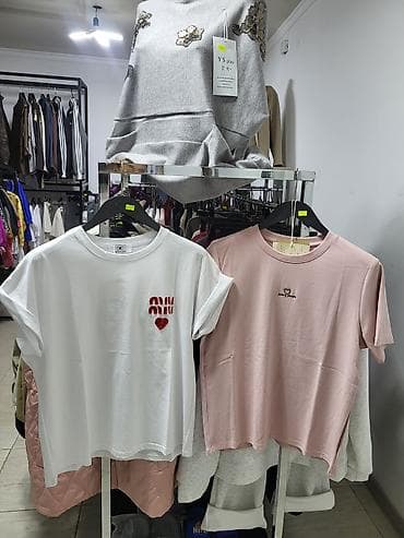 Футболка, Оверсайз, Корея, Новый, Все размеры at lalafo.kg — 2 Футболка, Оверсайз, Корея, Новый, Все размеры — 2