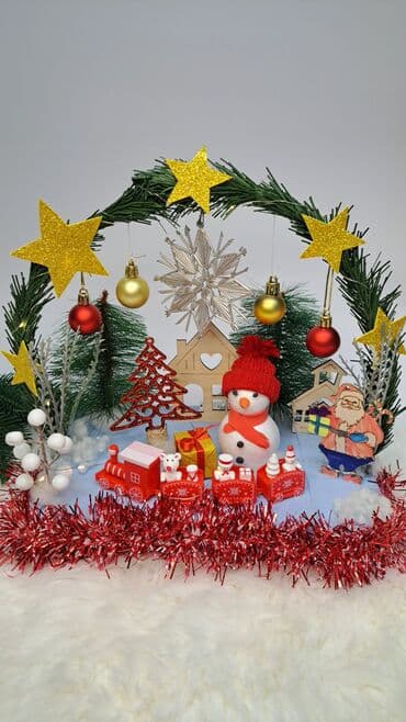 DecKsyu: Поделки в садик и школу на тему Зима, зимняя сказка, новый год at lalafo.kg DecKsyu: Поделки в садик и школу на тему Зима, зимняя сказка, новый год