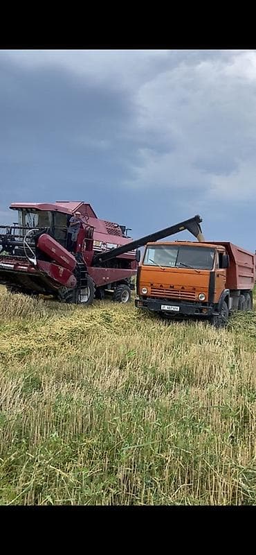 Услуга уборки зерновых культур комбайном с вывозом урожая. - lalafo.kg да Услуга уборки зерновых культур комбайном с вывозом урожая. -