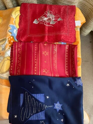 Набор текстиля для дома (скатерти, дорожки, салфетки, полотенца) at lalafo.kg Набор текстиля для дома (скатерти, дорожки, салфетки, полотенца)