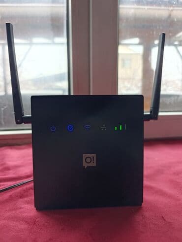 4G LTE Wi‑Fi роутер с двумя внешними антеннами - Поддержка мобильного at lalafo.kg 4G LTE Wi‑Fi роутер с двумя внешними антеннами - Поддержка мобильного