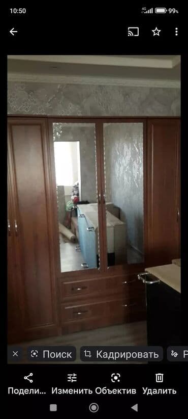 цветы в бишкеке: Спальный гарнитур, Двуспальная кровать, ДСП, цвет - Коричневый at lalafo.kg — 2 цветы в бишкеке: Спальный гарнитур, Двуспальная кровать, ДСП, цвет - Коричневый — 2