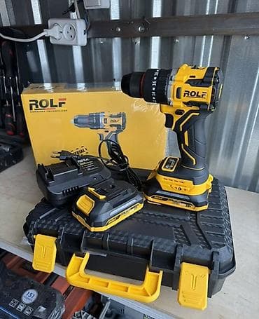 Аккумуляторная дрель-шуруповёрт ROLF TOP-5020 (Brushless) at lalafo.kg Аккумуляторная дрель-шуруповёрт ROLF TOP-5020 (Brushless)