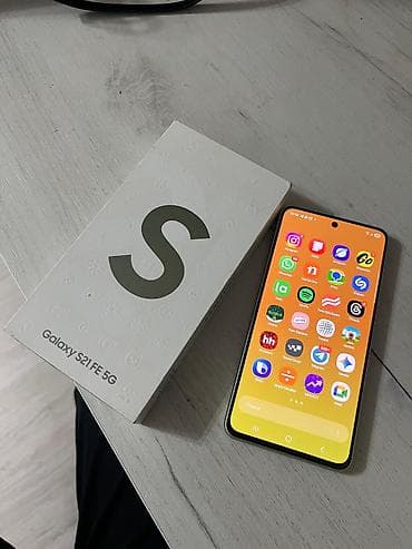 Samsung Galaxy S21 FE, цвет - Зеленый at lalafo.kg Samsung Galaxy S21 FE, цвет - Зеленый