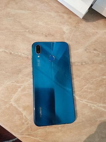Huawei P20 Lite, Б/у, цвет - Голубой, 2 SIM at lalafo.kg Huawei P20 Lite, Б/у, цвет - Голубой, 2 SIM