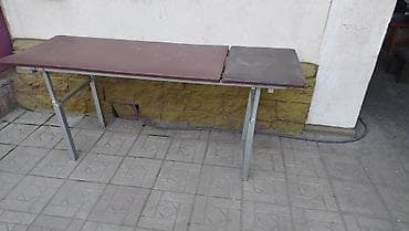 Складной массажный/процедурный стол с мягким покрытием. - Длина at lalafo.kg Складной массажный/процедурный стол с мягким покрытием. - Длина