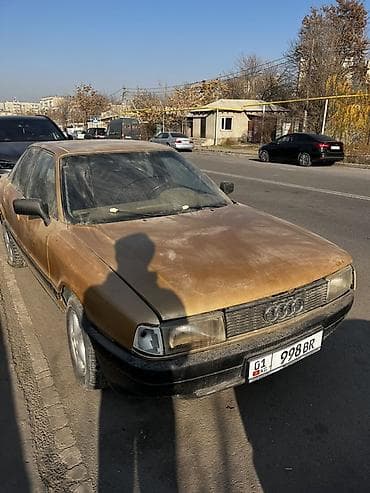 Audi 80: 1987 г., 1.8 л, Механика, Бензин, Седан at lalafo.kg Audi 80: 1987 г., 1.8 л, Механика, Бензин, Седан