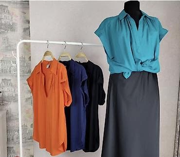 Распродажа товара! Производство Италия! Блузка свободного кроя с at lalafo.kg Распродажа товара! Производство Италия! Блузка свободного кроя с