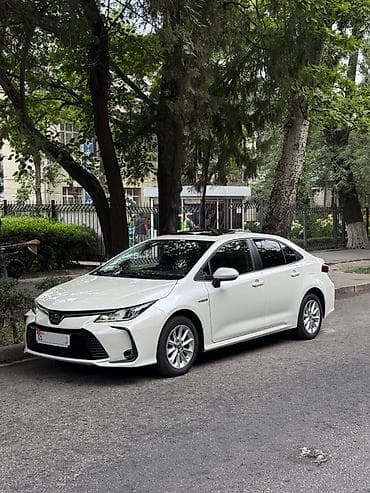 Toyota Corolla: 2020 г., 1.8 л, Вариатор, Гибрид, Седан at lalafo.kg Toyota Corolla: 2020 г., 1.8 л, Вариатор, Гибрид, Седан