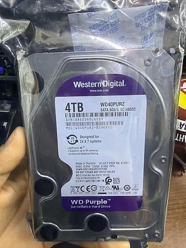 Маалымат алып жүрүүчү, Жаңы, Western Digital (WD), HDD, 4 ТБ, 3.5" lalafo.kg да Маалымат алып жүрүүчү, Жаңы, Western Digital (WD), HDD, 4 ТБ, 3.5"
