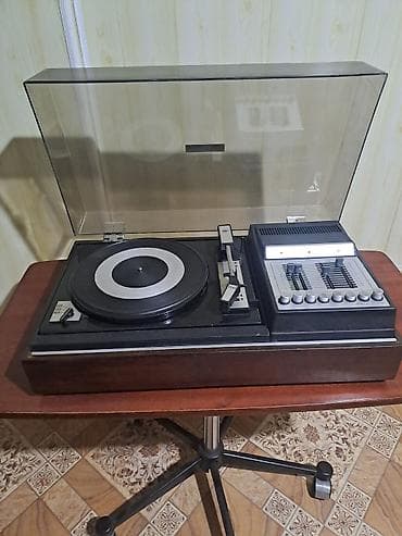 Проигрыватель "Мелодия 103" После профилактики, в рабочем состоянии at lalafo.kg Проигрыватель "Мелодия 103" После профилактики, в рабочем состоянии