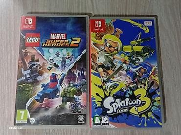 Игры для Nintendo Switch — набор из двух картриджей: 1) LEGO Marvel at lalafo.kg Игры для Nintendo Switch — набор из двух картриджей: 1) LEGO Marvel