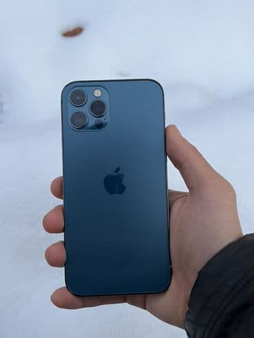 IPhone 12 Pro, 512 ГБ, Pacific Blue, 100 % at lalafo.kg IPhone 12 Pro, 512 ГБ, Pacific Blue, 100 %