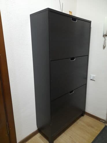 Продаётся обувница IKEA высота 1.50 ширина 80 . Состояния хорошая at lalafo.kg Продаётся обувница IKEA высота 1.50 ширина 80 . Состояния хорошая