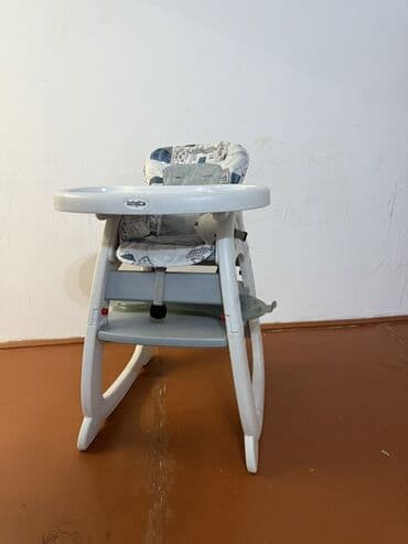 ковры для дома бу: Стульчик для кормления, Б/у, Другой бренд, Пластик, Трансформер, цвет - Белый, Самовывоз at lalafo.kg — 1 ковры для дома бу: Стульчик для кормления, Б/у, Другой бренд, Пластик, Трансформер, цвет - Белый, Самовывоз — 1