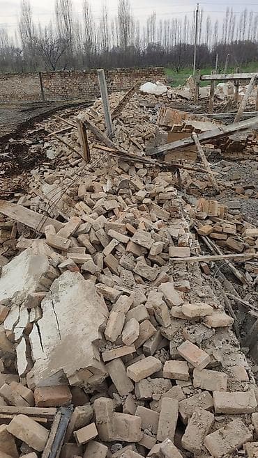 Кирпич б/разбора, строительный лом - Кирпич полнотелый керамический at lalafo.kg Кирпич б/разбора, строительный лом - Кирпич полнотелый керамический