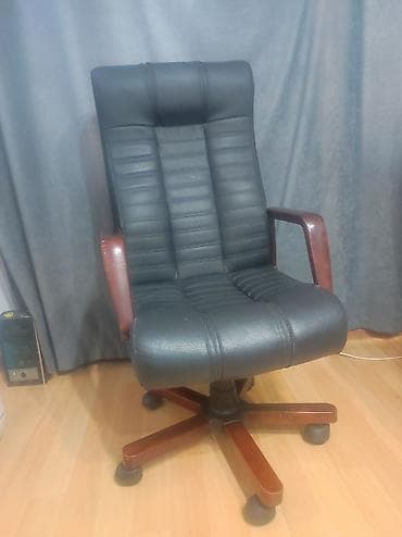 Укалоочу креслолор: Продаю руководительское кресло "Атлант- экстра" натуральная кожа и lalafo.kg да — 2 Укалоочу креслолор: Продаю руководительское кресло "Атлант- экстра" натуральная кожа и — 2