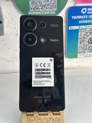 Redmi, Redmi Note 13 Pro, Б/у, 256 ГБ, цвет - Черный, 2 SIM at lalafo.kg Redmi, Redmi Note 13 Pro, Б/у, 256 ГБ, цвет - Черный, 2 SIM