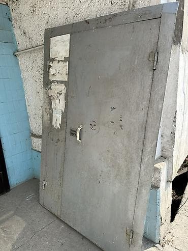 Металл сейф эшиктери: Металлическая дверь с коробом - Материал: сталь/металл, полнотелое lalafo.kg да — 1 Металл сейф эшиктери: Металлическая дверь с коробом - Материал: сталь/металл, полнотелое — 1