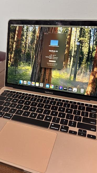 Apple MacBook Air 13" М1 Характеристики: Макбук м1, без царапин и lalafo.kg да Apple MacBook Air 13" М1 Характеристики: Макбук м1, без царапин и
