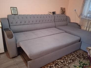 Угловой диван, Раскладной at lalafo.kg Угловой диван, Раскладной