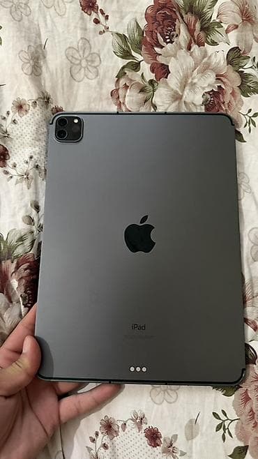 Apple iPad Pro 11" 4‑е поколение серии с двумя камерами), цвет Space at lalafo.kg Apple iPad Pro 11" 4‑е поколение серии с двумя камерами), цвет Space